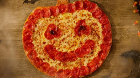 Jack O' Lantern Pizza