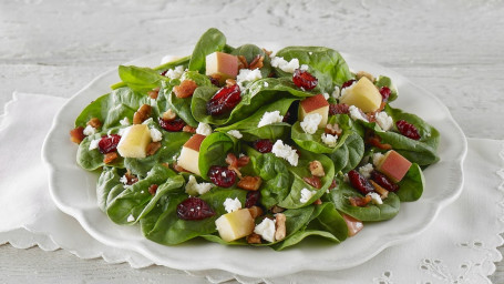 Insalata Di Contorno Di Spinaci Di Stagione