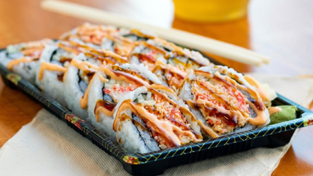 Crunch Crab Roll (10 Pieces)