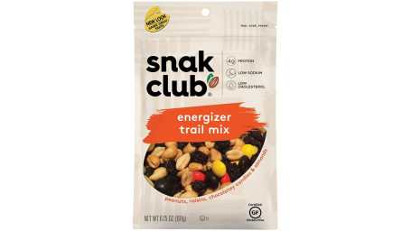 Snak Club Energizer Trail Mix Resealable 6.75Oz