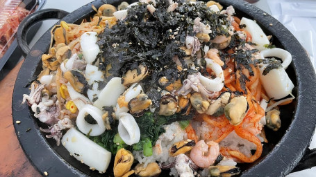 Seafood Dolpan Bibimbap