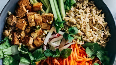 Lemongrass Tofu Rice Bowl