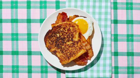 Le Bacon, Egg, And Cheese French Toast Sandwich