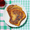 Le French Toast Sandwich Con Burro Di Arachidi E Nutella