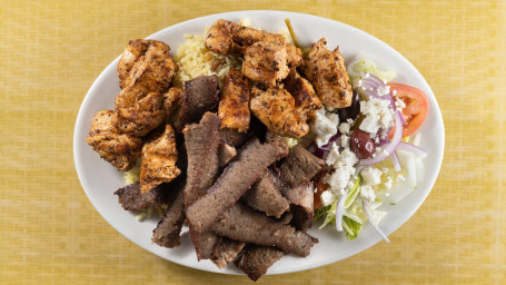 Combo Platter Gyro Chicken