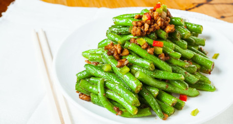 633. String Beans Shrimp Spice Mǎ Lā Zhǎn Sì Jì Dòu