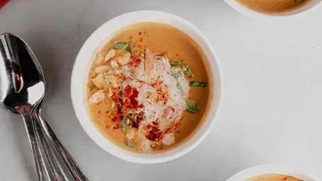 Caribbean Pumpkin Crab Bisque