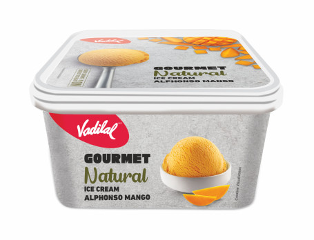 Vaschetta Gelato Naturale Alphonso Mango (1 Litro)