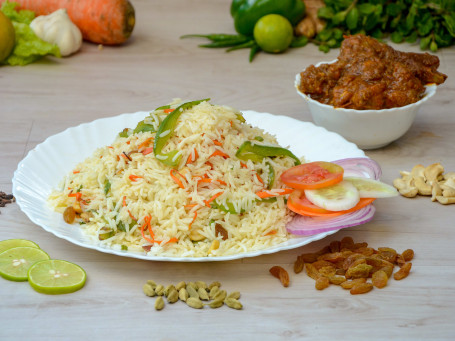 Dry Fruits Pulao Chicken Kosha