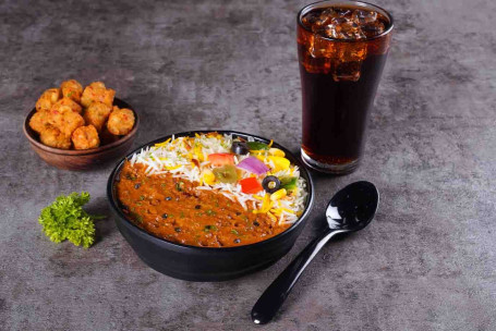 Dal Makhani Rice Bowl Super Saver Combo (Per 1 Porzione)