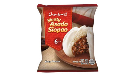 Frozen Meaty Asado Siopao (6Pcs)