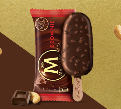 Gelato Magnum Brownie