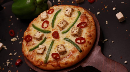 Capsicum, Paneer Pizza Alla Paprika Rossa