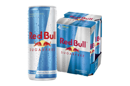 Red Bull Sugar Free 4 X 250Ml Pack