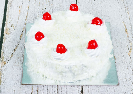 Whitish White Forest Cake