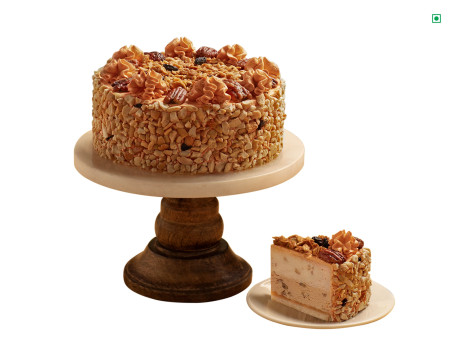 Torta Celebrativa Alle Noci Pecan Al Caramello Al Sale Marino