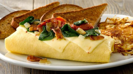 Bacon Pepper Jack Omelet