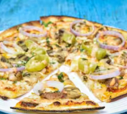 6 Chicken Mushroom Pizza