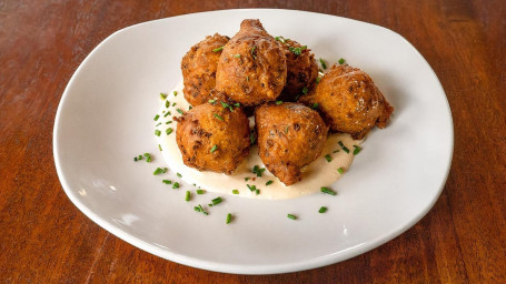 Chorizo Clam Fritters