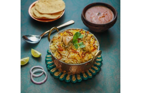 Lucknowi Chicken Biryani (Serves 2-3)