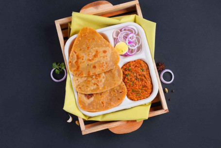 Lunchbox Di Pollo Kheema E Paratha