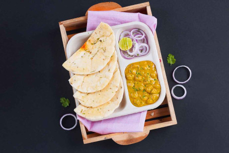 [Meno Di 600 Calorie] Lunchbox Chole Kulcha