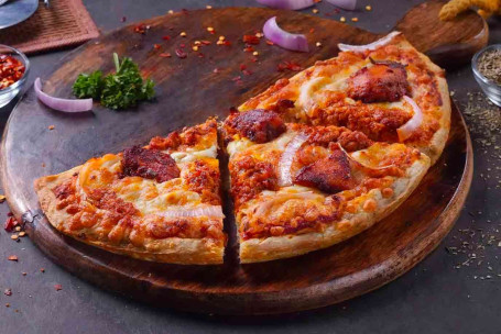 Chicken Kheema, Tikka Tandoori Cheese Semizza <Intranslatable>[Half Pizza]