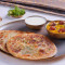 Singhada Aloo Paratha (2 Pezzi) Con Malai Kofta Curry Mini Thali