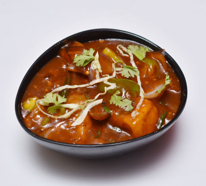 Paneer Chilly Gravy 10 Pcs)