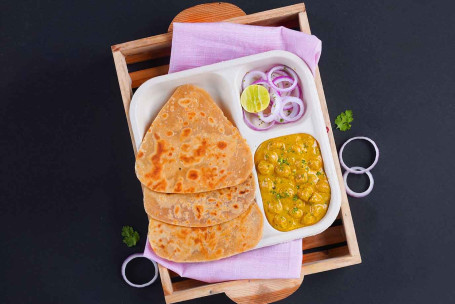 Chole Paratha Lunchbox (Senza Sensi Di Colpa)