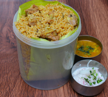 Bucket Mutton Biryani [Serve 5]