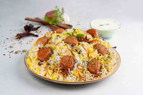 Lucknowi Polpette Biryani