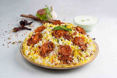 Biryani Di Pollo Al Burro Lucknowi