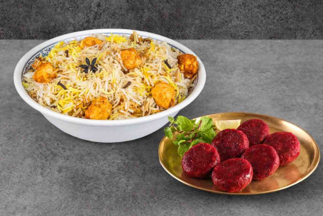 Combinazione Di Antipasti Biryani Di Verdure