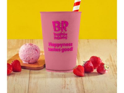 Frappè Alla Fragola Fresco Molto Bacca