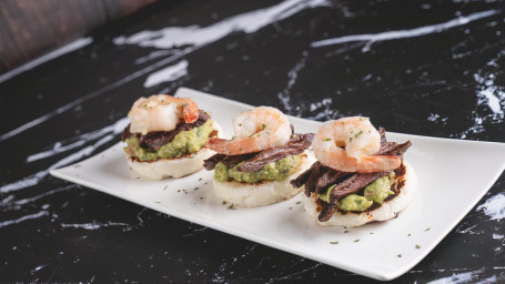 Surf And Turf Mini Arepas