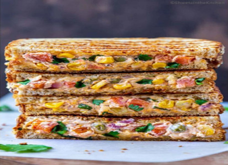 African Peri Peri Corn Sandwich