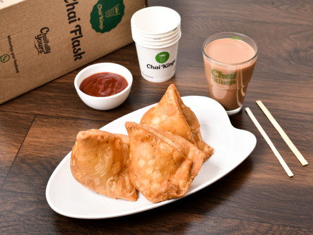 Fiaschetta Chai 3 Samosa