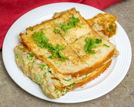 Healthy Bread Omelette