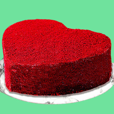 Torta Cuore Di Velluto Rosso