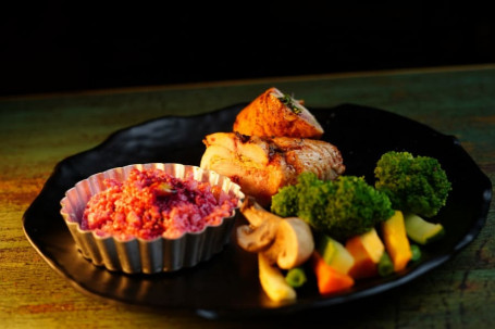 Honey Glazed Chicken With Couscous Salad