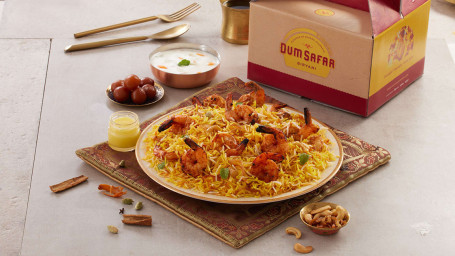 Prawns Dum Biryani (Serves 1)