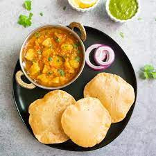 Poori Bhaji (4 Pezzi)