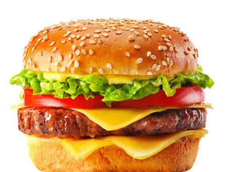 Veg Double Cheese Slice Burger