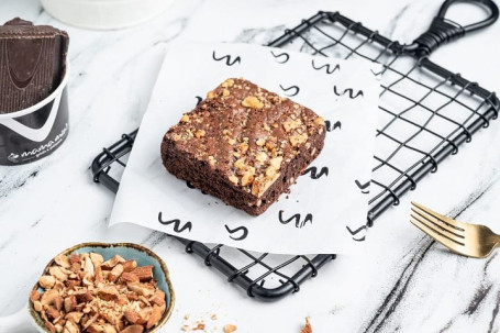 Fondente Di Cioccolato E Brownie Della Noce