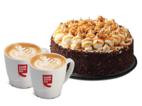 Butter Scotch Crunch Cake Qty1 N Cappuccino Qty2