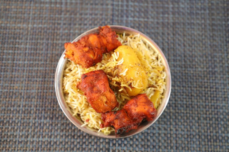 Chicken Roasted Kebab Biryani