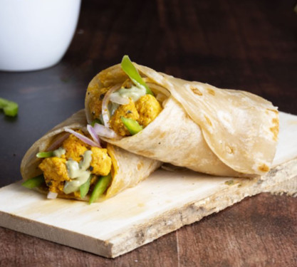 Cheese Paneer Tikka Rumali Roll