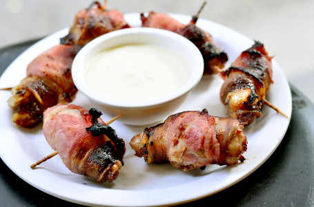 Bacon Wrapped Chicken 6 Pcs