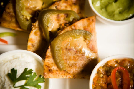 Mushroom And Spinach Quesadillas